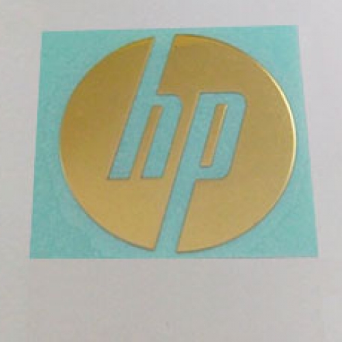 惠普电脑金属logo