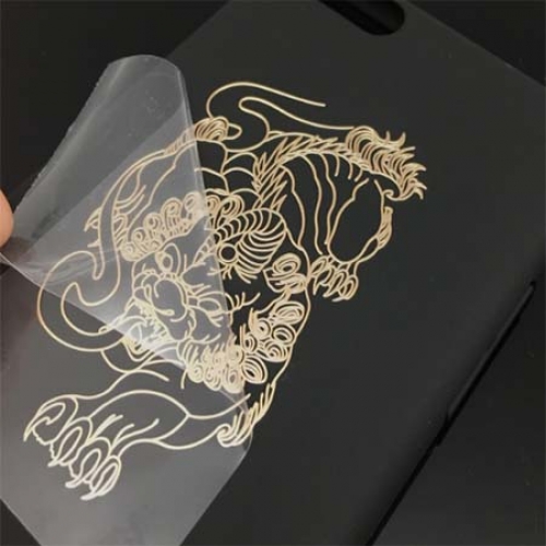 招财麒麟电铸logo镍标金属贴纸