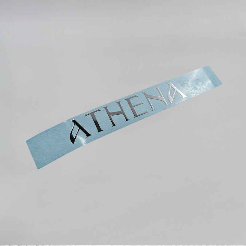 athena金属镍标贴