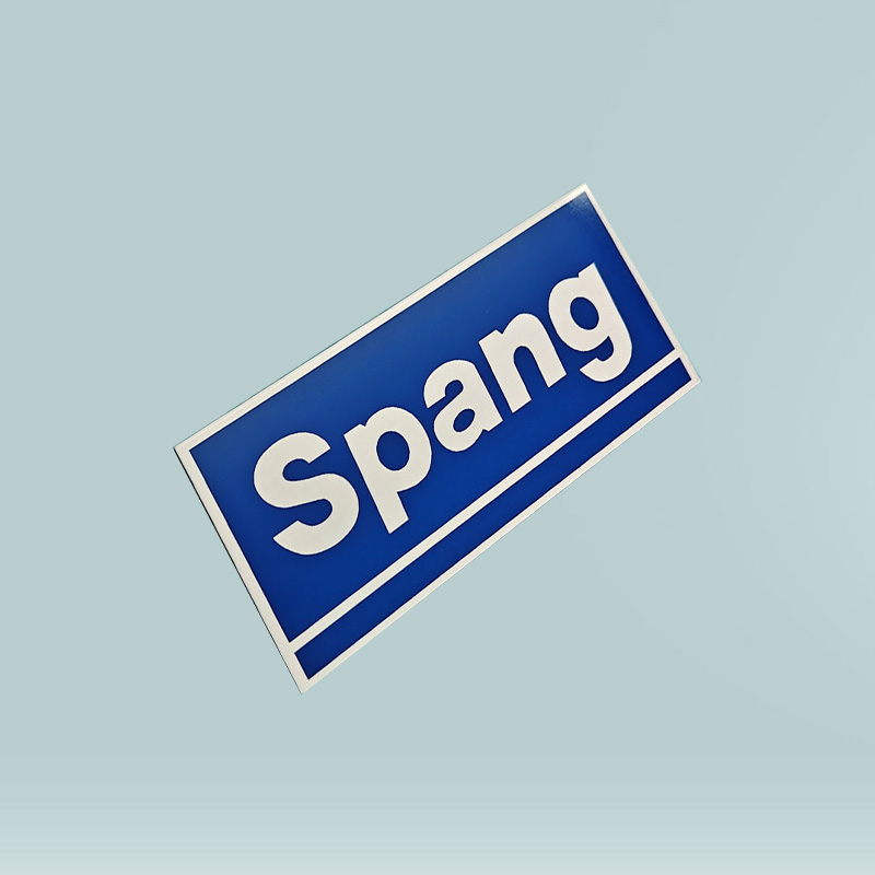 Spang不锈钢铭牌