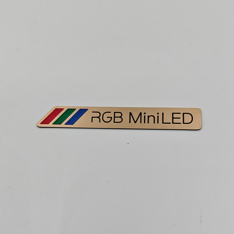 数码不锈钢金属标牌